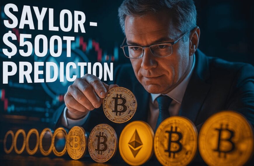 Saylor's Bold $500 Trillion Bitcoin Prediction: Analyzing Its Feasibility